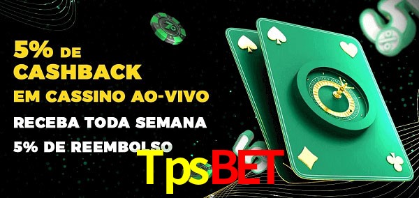 Promoções do cassino ao Vivo Tpsbet